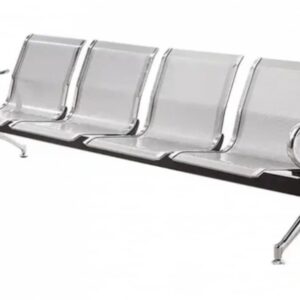 Banquette métallique 4 places