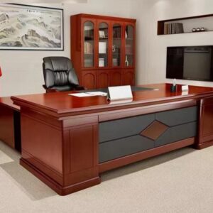 Bureau Eden Caramia avec retour et caisson