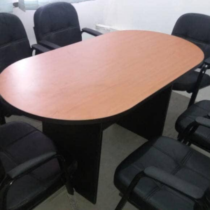 Table de réunion moderne pour 6 à 8 personnes