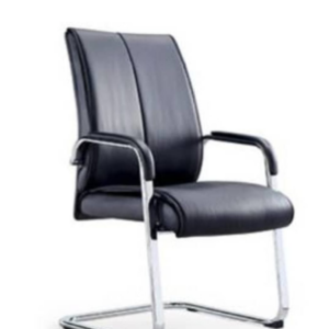 Fauteuil visiteur VIP en VERITABLE cuir