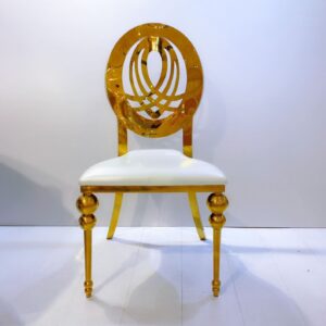 Chaise d’évènement en acier