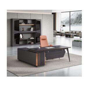 Bureau de direction AMAR avec retour condamné doté des fermoirs